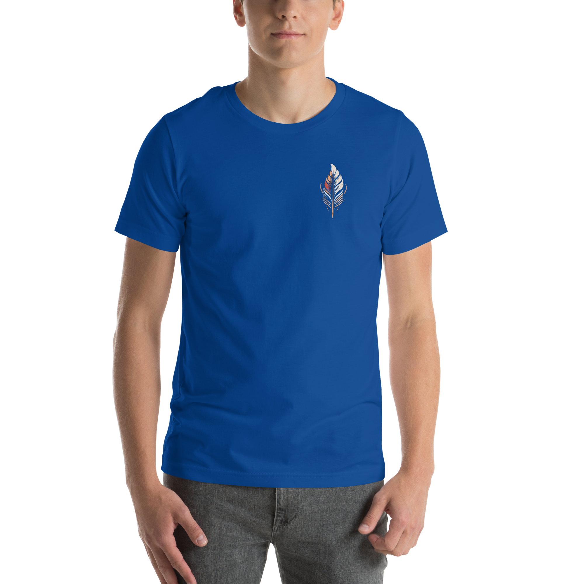 Azul real claro Front